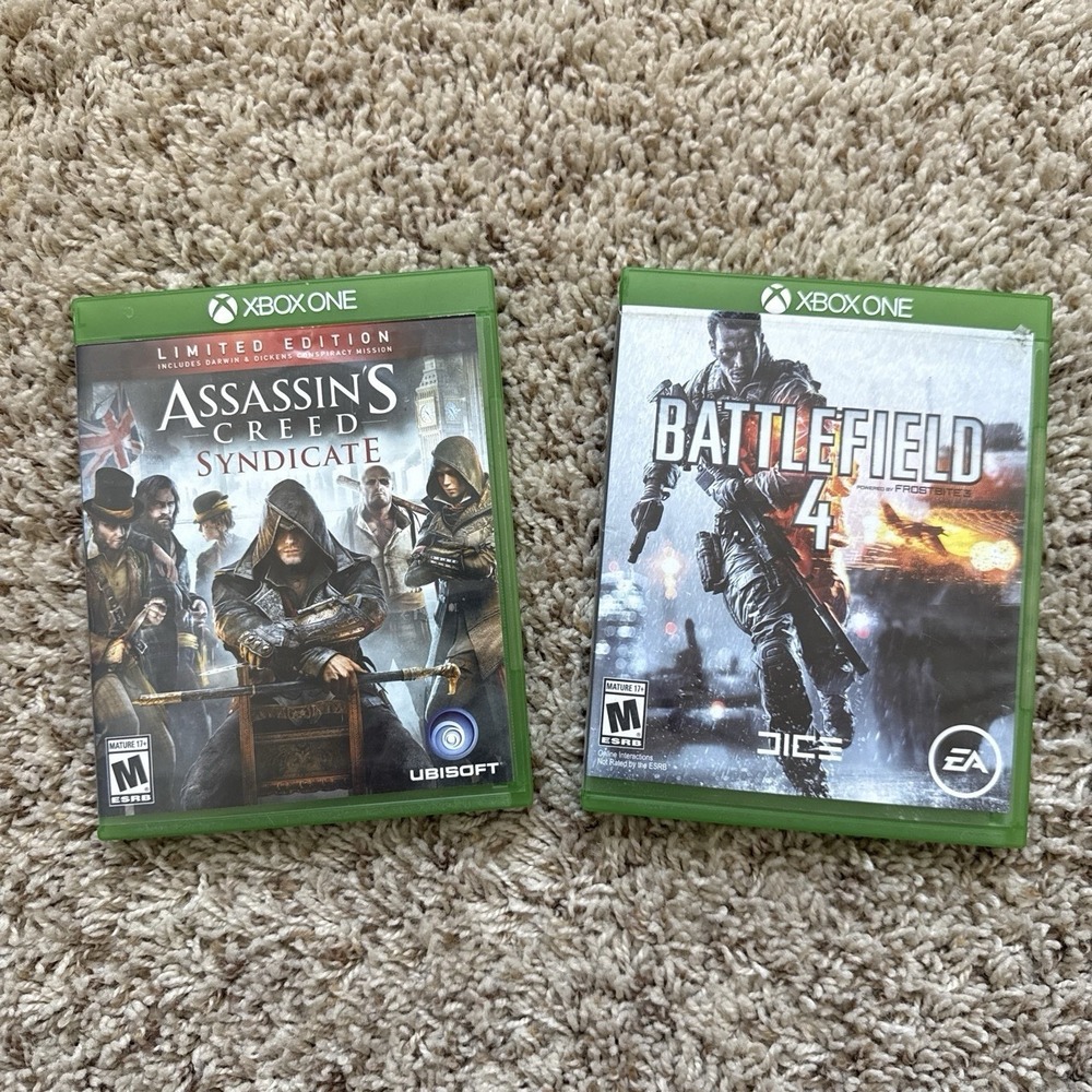 Xbox One Game Bundle Assassin's Creed Syndicate Limited Edition & Battlefield 4